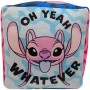 Coussin Stitch 28 x 30 x 29 cm Bleu Polyester Enfant