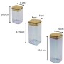 Set de 3 Boites Fackelmann Tasty Green Vert 450 ml 3 Pièces