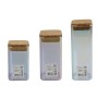 3 Tubs Fackelmann Tasty Green Green 450 ml 3 Pieces