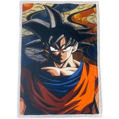 Blanket Dragon Ball Orange animals