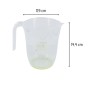 Pastry Bag FM Professional Transparent Pastry Bag Measuring beaker 1 L