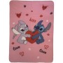 Blanket Stitch 25 x 7 x 13 cm Blue Pink animals