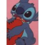 Blanket Stitch 25 x 7 x 13 cm Blue Pink animals