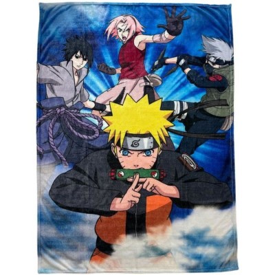 Blanket Naruto Multicolour animals