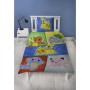 Duvet cover set Pokémon Multicolour Double 2 Pieces