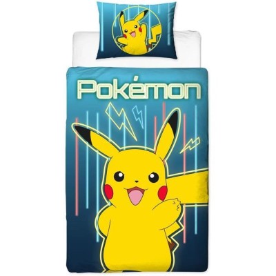 Duvet cover set Pokémon Yellow Double 2 Pieces