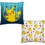 Duvet cover set Pokémon 30 x 7 x 30 cm Yellow Double 4 Pieces