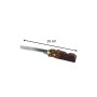 Spatule à tartiner Fackelmann Marron Argenté Acier inoxydable 19 cm (2 Unités)