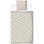 Duvet cover set Mario Bros 25 x 4 x 30 cm Blue Double 2 Pieces