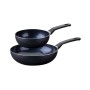 Wok Fackelmann Brandao Noir Aluminium 2 Pièces