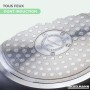Wok Fackelmann Brandao Noir Aluminium 2 Pièces