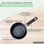 Wok Fackelmann Brandao Noir Aluminium 2 Pièces