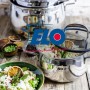 Casseroles Fackelmann Elo Brillant Acier 1,75 L 1,25 L 2 Pièces