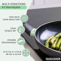 Set of Frying Pans Fackelmann Brandao Black Ceramic 2 Pieces