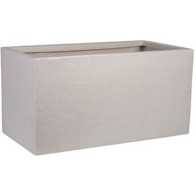 Pot Strata Gris clair 31 x 60 x 31 cm Plastique Rectangulaire