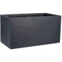 Pot Strata 31 x 60 x 31 cm Gris Plastique Rectangulaire