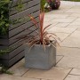 Pot Strata 40 x 38 x 40 cm Ciment Plastique Carré