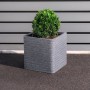 Pot Strata Banbury 31 x 31 x 31 cm Ciment Plastique Carré