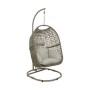 Hanging garden armchair wicker Brown 95 x 195 cm