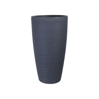 Plant pot Strata Banbury Dark grey 40 x 40 x 75 cm