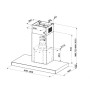 Conventional Hood Mepamsa Stilo 70 288 W 690 m3/h 70 cm Steel