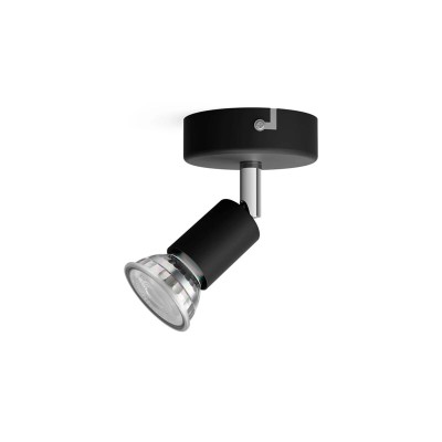 Lumière Philips limbali Noir GU10