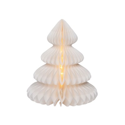 Lighting decoration Lumineo White Christmas Tree Ø 42 x 48 cm