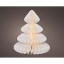Lighting decoration Lumineo White Christmas Tree Ø 42 x 48 cm