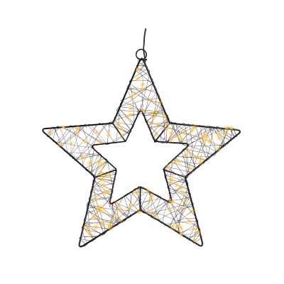Christmas star Lumineo Metal Ø 38 cm