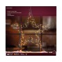 Christmas star Lumineo Metal Ø 38 cm