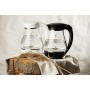 Bouilloire Adler AD 1274 2200 W 1,7 L Noir Acier inoxydable