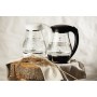Bouilloire Adler AD 1274 2200 W 1,7 L Noir Acier inoxydable