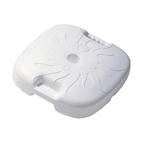 Base pour parapluie IPAE Progarden 18 L Blanc polypropylène Plastique 44 x 44 x 12 cm Base pour parapluie IPAE Progarden 18 L Blanc polypropylène Plastique 44 x 44 x 12 cm