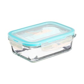 Ensemble de 3 Boîtes à Lunch 5five Simply Smart Bleu Transparent Verre 300 ml 690 ml 1000 L 800 g Ensemble de 3 Boîtes à Lunch 5five Simply Smart Bleu Transparent Verre 300 ml 690 ml 1000 L 800 g