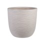 Pot Strata Blanc Gris Plastique 42 X 41 X 42 CM