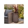 Pot Strata Marron Plastique 35 x 35 x 62 cm