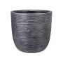 Plant pot Strata Grey Plastic 43 x 41 x 43 cm