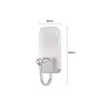 Porte-serviettes Suspendu 3M 25 X 66 X 25 MM Argenté nickel (1 Unité)
