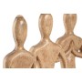 Figurine Décorative Home ESPRIT Marron Clair Naturel Yoga Arabe 17,7 X 6 X 28,5 CM (3 Unités)