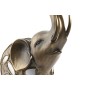 Decorative Figure Home ESPRIT Bronze Elephant 22,5 X 10,5 X 37,5 CM