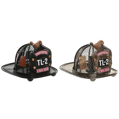 Lampe de bureau Home ESPRIT Noir Doré 220 V (2 Unités)