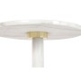 Side table Home ESPRIT White Golden 41 X 41 X 58 CM