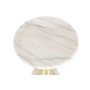 Side table Home ESPRIT White Golden 41 x 41 x 53 cm