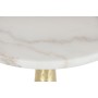 Side table Home ESPRIT White Golden 41 x 41 x 53 cm