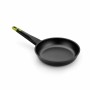 Pan BRA FOODIE     24CM Black Metal Aluminium Ø 24 cm Ø 20 cm
