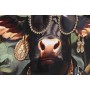 Canvas Home ESPRIT Cow Modern Bull Lacquered 62 x 4 x 122 cm (3 Units)