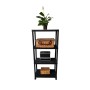 Shelves Ferrestock 25 kg 61 x 31 x 131 cm Plastic 4 Shelves