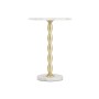 Side table Home ESPRIT White Golden 41 x 41 x 57 cm