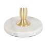 Side table Home ESPRIT White Golden 41 x 41 x 57 cm