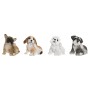 Figurine Décorative Home ESPRIT Multicouleur Chien 13,5 X 12 X 17 CM (4 Unités)
